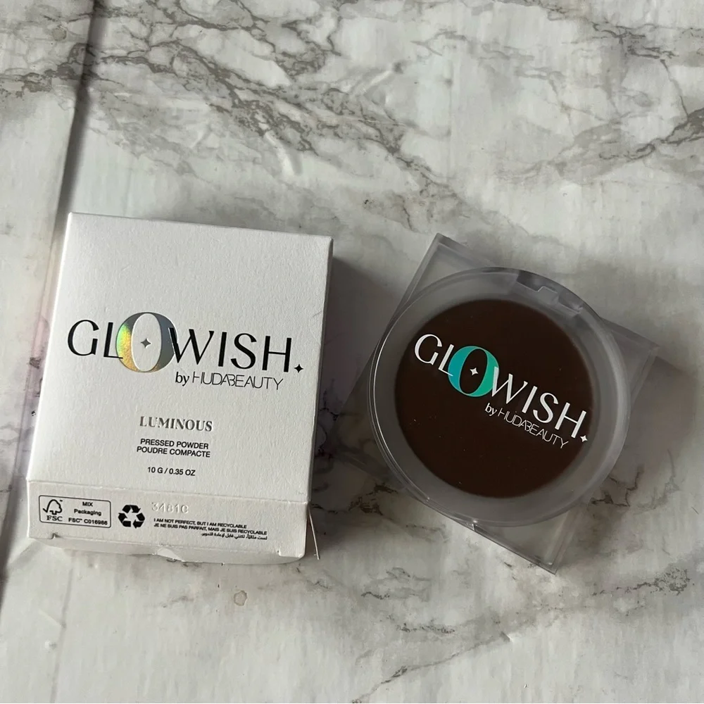 huda beauty glowish luminous pressed powder 13 extra rich Nov sale